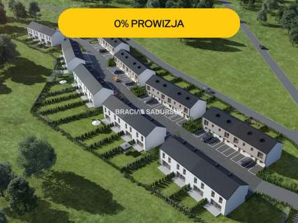 Gotowy dom szeregowy z ogródkiem 2 m.p.
