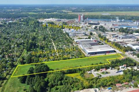 Duży teren inwestycyjny - ul. Kołobrzeska