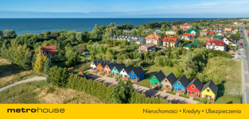 Kompleks 11 domków 130 m od plaży Gąski