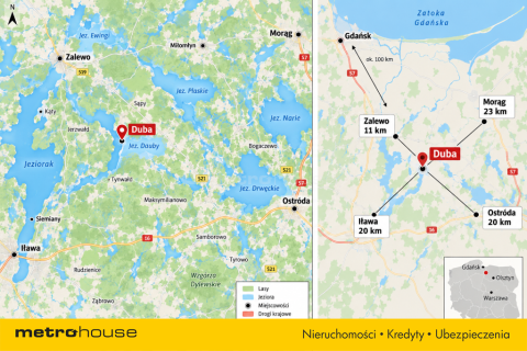 Twój dom nad jeziorami Duba czeka na Ciebie