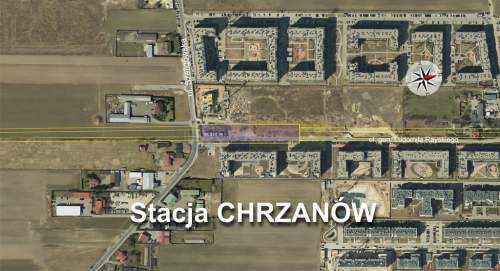 DZIAŁKA BUDOWLANA 691 m WIERUCHÓW POZWOLENIE