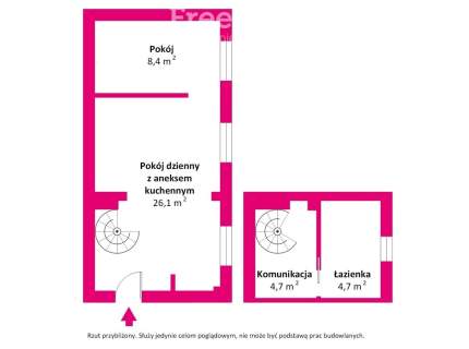 Centrum do zamieszkania lub pod usługi