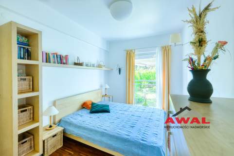 Uroczy apartament z dużym tarasem Jurata