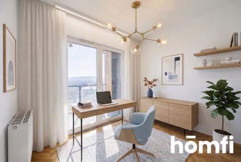 11 piętro nad jeziorem Żwirownia I LOGGIA 10,5 m2