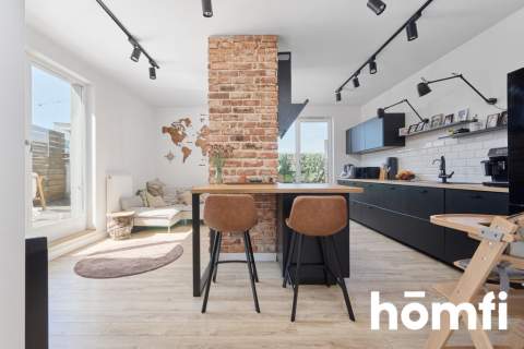 NOWA CENA 70m2 2 poziomy, 3 tarasy Różanka