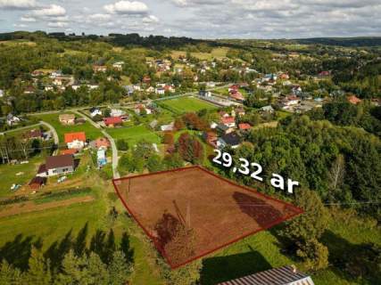 Widokowa działka z WZ LUBENIA powiat rzeszowski