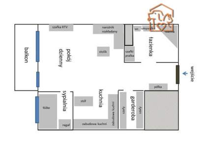 2 pokoje, balkon i parking, pet-friendly-Pejzażowa