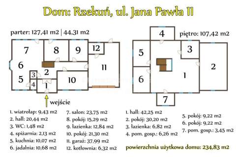 Rzekuń elegancki dom z dużym ogrodem