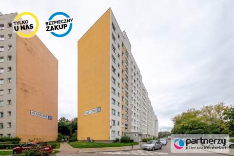 Zaspa 3 pokoje do własnej aranżacji