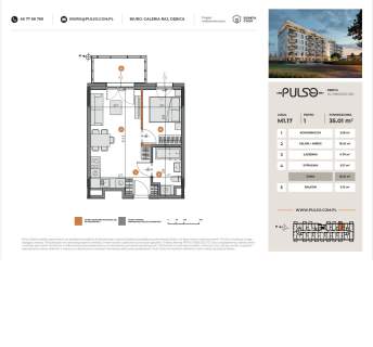 2 pokoje, balkon 5,15 m bezpośrednio od dewelopera Dębica