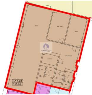 Ursynów lokal biurowy 151,76 m2 do wynajęcia