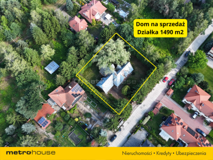 Dom z potencjałem na działce 1490 m2 w Sulejówku