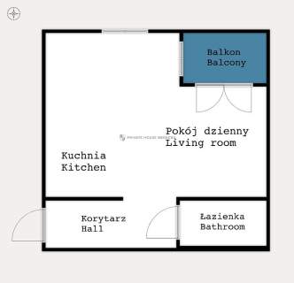 35 metrowe, komfortowe studio w Fabryce Czekolady
