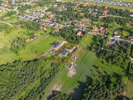 Ładna działka budowlana Potasze Puszcza Zielonka
