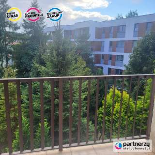 2 pokoje, Duży balkon, Blisko lasu i obwodnicy