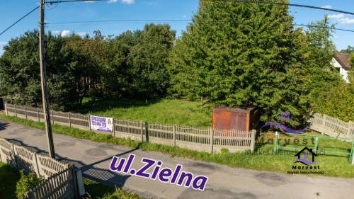 Wyczerpy Aniołów Ładna, ogrodzona działka budowlana z MPZP