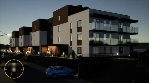 3 pokojowe mieszkania 60,97m2 Felin Urbanowicza