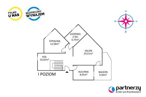 Duże w mieszkanie w cichej i zielonej okolicy 