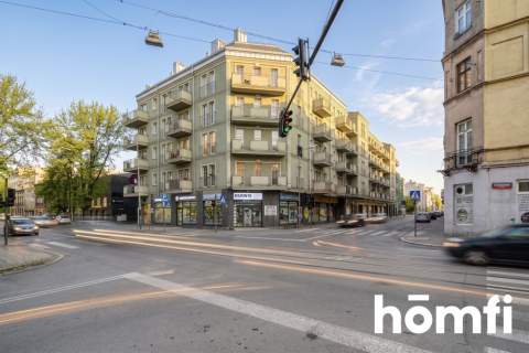 Kawalerka inwestycyjna z balkonem na centrum Łodzi