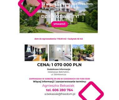 Dom 118 m2 z budynkiem 42,7 m2 w Bełchatowie