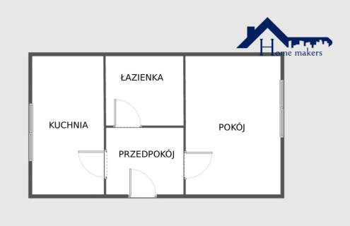 33,65 m z możliwością 2 pokoi Praga Płd H 2.80 m