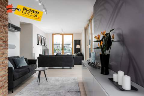 Apartament blisko Bulwarów Wiślanych z tarasami