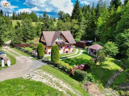 Drewniany dom po remoncie Kiczory 88 m2 blisko Babiej Góry