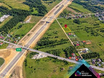 Działka przemysłowo - usługowa blisko autostrady