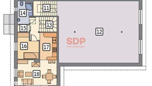 Warsztat mieszkanie 1200 m2 działki Psary