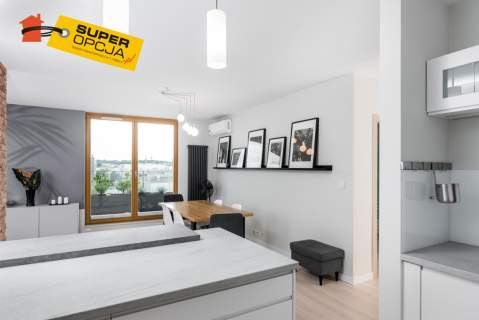 Apartament blisko Bulwarów Wiślanych z tarasami