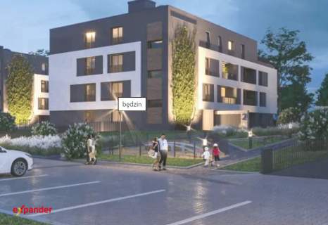 NOWE 3-pokojowe mieszkanie 49,84 m BĘDZIN bez prowizji