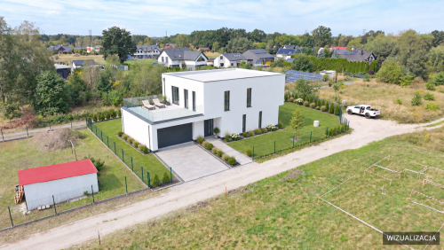 100 m od Pogorii IV Nowoczesny Dom 242 m 830m2 Działka