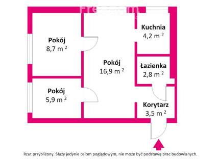 Mieszkanie 3 pokoje Jeżyce
