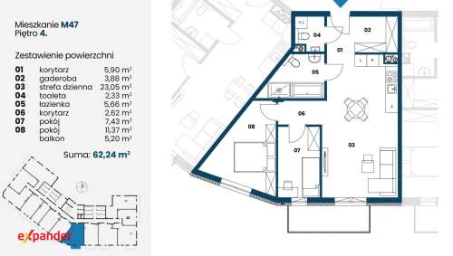 Komfortowe mieszkania nad Zalewem ul. Kwiatkowskiego, Nowa Dęba