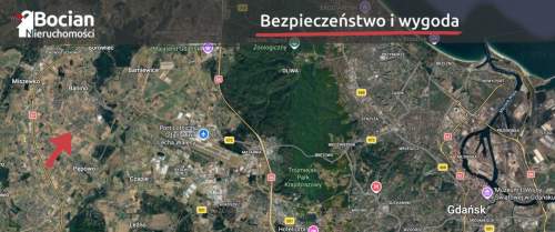 Uzbrojona działka w atrakcyjnej lokalizacji-Banino