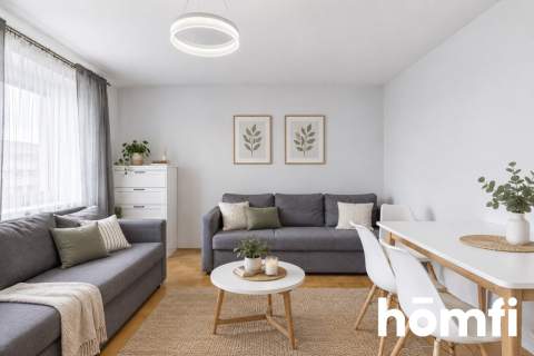 Komfortowe, 2-pokojowe mieszkanie 54 m Balkon