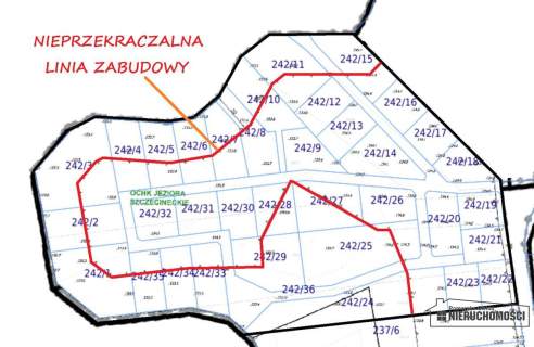 Wyjątkowe, uzbrojone działki nad jeziorem Wielimie