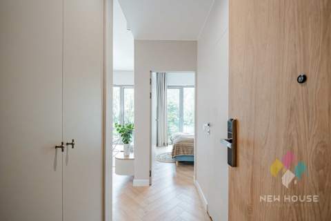 Kapitańska, apartament nad jez. Ukiel, pow. 32,76 m2