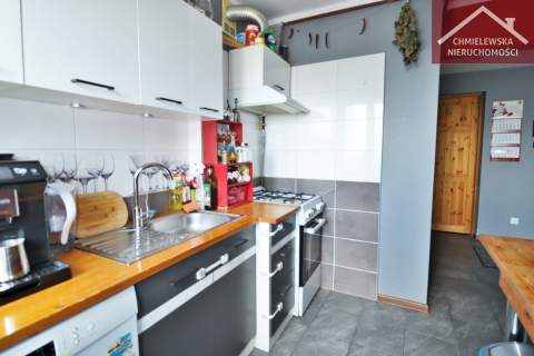 Mieszkanie 46,20 m 3 pokoje Centrum Loggia