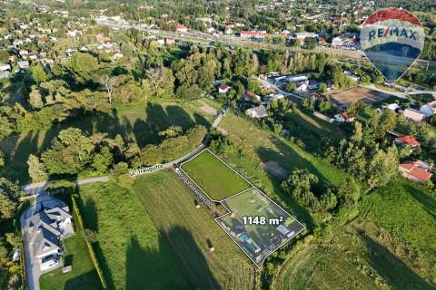 Działka budowlana 1148 m z warunkami zabudowy
