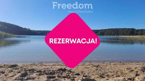 Działka pod dom/ rekreację   Liski, jezioro Garbas