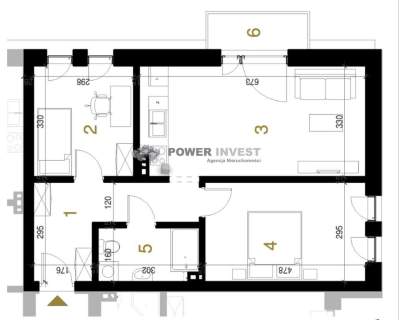 Nowe mieszkanie 3 pokojowe 2 piętro balkon