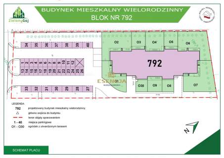 3-pokojowe mieszkanie z loggią, parking - Chełmiec