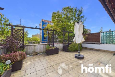 Dwupoziomowy apartament sauna, taras Śródmieście