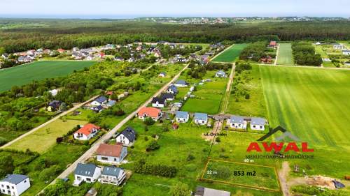 Działka budowlana ok. 600 m od lasu