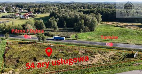 Wyjątkowa działka komercyjna 5217 m2 przy DK94-Pogórska Wola...