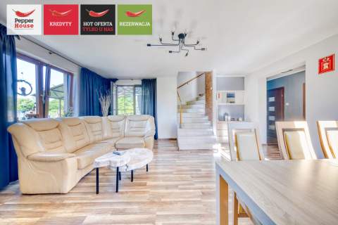 Dom wolnostojący 145 m z garażem Rożno-Parcele