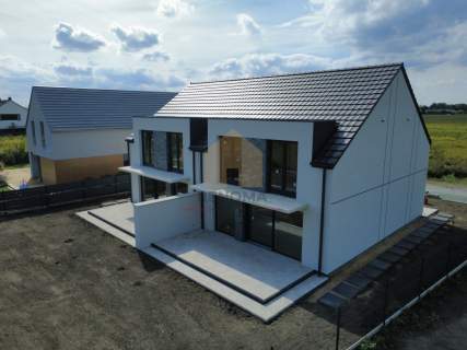 Nowy dom 142 m2 wysoki standard pompa ciepła