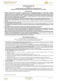 Lokal mieszkalny przy ul. Mazowieckiej 11/7a