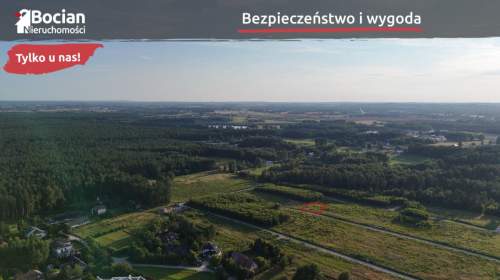 Działka z pozwoleniem na budowę blisko Jeziora 